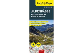 Motorcycling FolyMaps Alpenpässe Spezialkarte Touristik-Verlag Vellmar