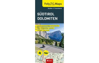 Motorradreisen FolyMaps Südtirol Dolomiten 1:250 000 Touristik-Verlag Vellmar