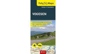 Motorcycling FolyMaps Vogesen 1:250 000 Touristik-Verlag Vellmar