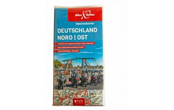 Motorradreisen Motorradkarten Set Deutschland Nord-Ost Touristik-Verlag Vellmar