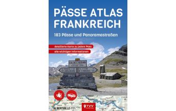 Motorradreisen PÄSSE ATLAS FRANKREICH Touristik-Verlag Vellmar