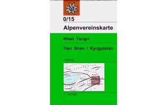Wanderkarten Asien Alpenvereinskarte Khan Tengri, Tien Shan / Kyrgyzstan Österreichischer Alpenverein