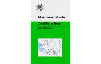Wanderkarten Südamerika Cordillera Real Süd 1:50.000 Österreichischer Alpenverein