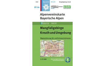Hiking Maps Tyrol Alpenvereinskarte BY-13a, Mangfallgebirge, Kreuth und Umgebung 1:25.000 Österreichischer Alpenverein