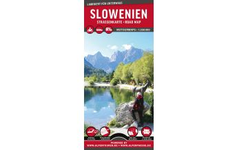 Straßenkarten Slowakei MoTourMaps Slowenien (Julische Alpen • Karawanken) Auto- und Motorradkarte 1:250.000 MoTourMedia