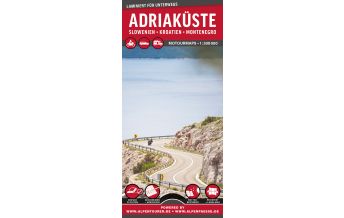 Straßenkarten Montenegro MoTourMaps Adriaküste Slowenien • Kroatien • Montenegro Auto- und Motorradkarte 1:300.000 MoTourMedia