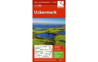 Reise- und Entdeckerkarte Uckermark Klemmer Verlag