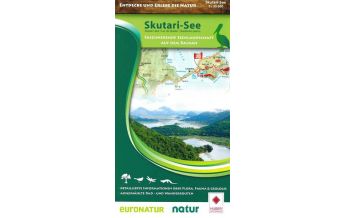 Hiking Maps Serbia + Montenegro Freizeitkarte Skutari-See 1:55.000 Huber Verlag