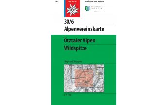 Skitourenkarten Alpenvereinskarte 30/6, Ötztaler Alpen - Wildspitze 1:25.000 Österreichischer Alpenverein