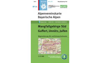 Ski Touring Maps Alpenvereinskarte BY-14, Mangfallgebirge Süd - Guffert, Unnütz, Juifen 1:25.000 Österreichischer Alpenverein
