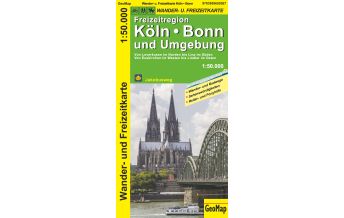 Hiking Maps Germany Köln, Bonn und Umgebung - Wander- und Freizeitkarte GeoMap Medienagentur