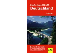 Road Maps Germany Straßenkarte Deutschland 2024/25 GeoMap Medienagentur