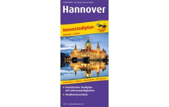 f&b City Maps Hannover, Innenstadtplan 1:18.000 Freytag-Berndt und ARTARIA