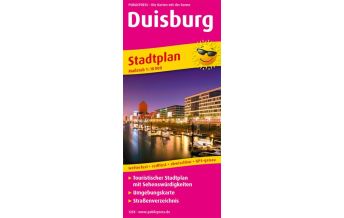 f&b City Maps Duisburg, Stadtplan 1:18.000 Freytag-Berndt und ARTARIA