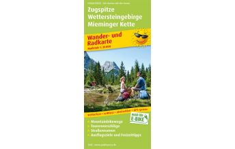 f&b Hiking Maps Zugspitze - Wettersteingebirge - Mieminger Kette, Wander- und Radkarte 1:35.000 Freytag-Berndt und ARTARIA