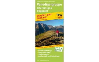 f&b Hiking Maps Venedigergruppe, Wander- und Radkarte 1:35.000 Freytag-Berndt und ARTARIA