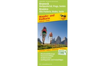 f&b Wanderkarten Bruneck  / Brunico, Wander- und Radkarte 1:35.000 Freytag-Berndt und ARTARIA