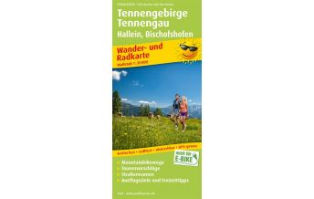 f&b Wanderkarten Tennengebirge - Tennengau, Wander- und Radkarte 1:35.000 Freytag-Berndt und ARTARIA