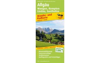 f&b Hiking Maps Allgäu - Wangen, Wander- und Radkarte 1:35.000 Freytag-Berndt und ARTARIA