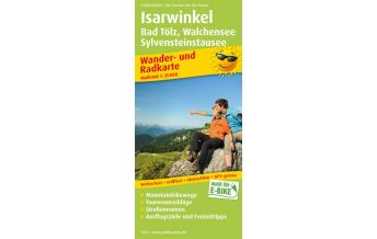 f&b Wanderkarten Isarwinkel, Wander- und Radkarte 1:35.000 Freytag-Berndt und ARTARIA