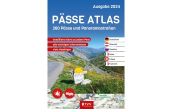 Motorcycling PÄSSE ATLAS 2024 Touristik-Verlag Vellmar
