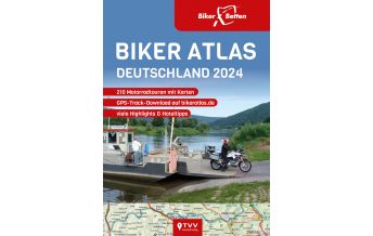 Motorcycling Biker Atlas DEUTSCHLAND 2024 Touristik-Verlag Vellmar
