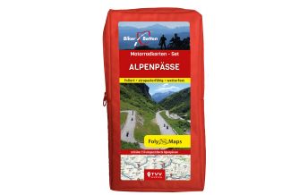 Motorradreisen Motorradkarten-Set Alpenpässe 1:250.000 Touristik-Verlag Vellmar