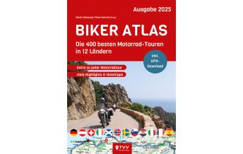 Motorcycling Biker Atlas 2025 Touristik-Verlag Vellmar