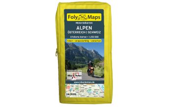 Motorradreisen FolyMaps Motorradkarten Alpen Österreich Schweiz Touristik-Verlag Vellmar