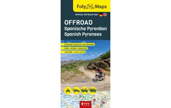 Motorcycling Offroad Spanische Pyrenäen 1:250.000 Touristik-Verlag Vellmar