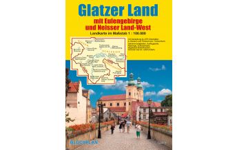 Straßenkarten Polen Landkarte Glatzer Land 1:100.000 Bloch 