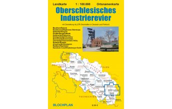 Road Maps Landkarte Oberschlesisches Industrierevier Bloch 