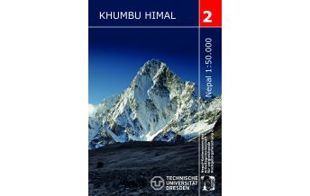Wanderkarten Himalaya Schneider Trekking Map 2, Khumbu Himal 1:50.000 Nelles-Verlag