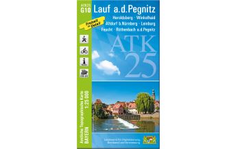 Wanderkarten Bayern Bayerische ATK25-G10, Lauf a.d.Pegnitz 1:25.000 LDBV