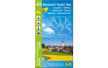 Wanderkarten Bayern Bayerische ATK25-M15, Neumarkt-St. Veit 1:25.000 LDBV