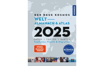 Atlases Der neue Kosmos Welt-Almanach & Atlas 2025 Kosmos Kartografie