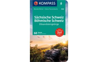 Hiking Guides KOMPASS Wanderführer Sächsische Schweiz, Böhmische Schweiz, Elbsandste Kompass-Karten GmbH