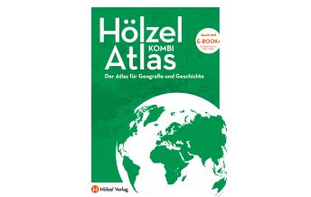 School atlases Hölzel Kombiatlas mit E-Book für Geographie und Geschichte Edition Hölzel Ges.m.b.H.