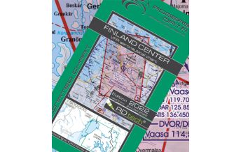 Aviation Charts VFR Luftfahrtkarte 2024 - Finnland Center 1:500.000 Rogers Data