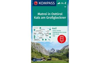 Hiking Maps Tyrol KOMPASS Wanderkarte Matrei in Osttirol, Kals am Großglockner Kompass-Karten GmbH