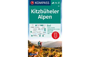 Hiking Maps Tyrol Kompass-Karte 29, Kitzbüheler Alpen 1:50.000 Kompass-Karten GmbH