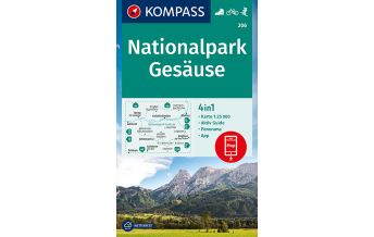 Hiking Maps Styria KOMPASS Wanderkarte 206 Nationalpark Gesäuse 1:25000 Kompass-Karten GmbH