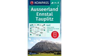 Wanderkarten Steiermark KOMPASS Wanderkarte 68 Ausseerland, Ennstal, Tauplitz 1:50000 Kompass-Karten GmbH