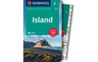 Wanderkarten Europa KOMPASS Wanderführer 5992 Island, 70 Touren Kompass-Karten GmbH