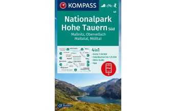 Hiking Maps Salzburg Kompass-Karte 49, Nationalpark Hohe Tauern Süd 1:50.000 Kompass-Karten GmbH