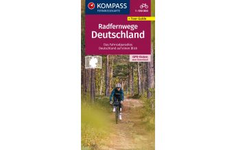Radkarten KOMPASS Radfernwege Deutschland 2560 Kompass-Karten GmbH