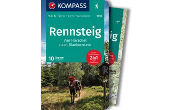 Wanderführer KOMPASS Wanderführer 5259 Rennsteig, 10 Etappen Kompass-Karten GmbH