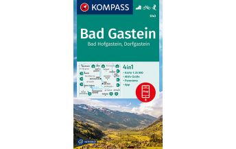 Hiking Maps Salzburg KOMPASS Wanderkarte 040 Bad Gastein, Bad Hofgastein, Dorfgastein 1:35000 Kompass-Karten GmbH