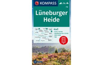 Hiking Maps Germany Kompass-Karte 718, Lüneburger Heide 1:50.000 Kompass-Karten GmbH