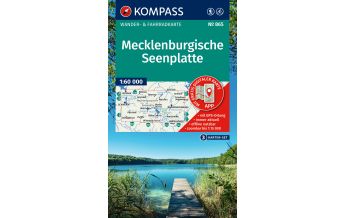 Wanderkarten Deutschland Kompass-Kartenset 865, Mecklenburgische Seenplatte 1:60.000 Kompass-Karten GmbH